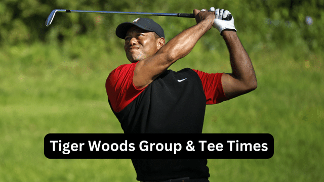 Masters 2023 Tiger Woods tee times
